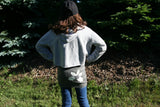 Kids SkiBums Bum Warmer with Holly on Grey Skirt